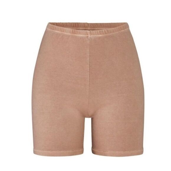 SKIMS Fits Everybody Tiger’s Eye Bike Shorts Sz 4X NWT - Picture 10 of 11